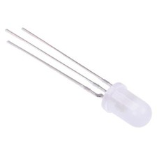 10 x Yellow / Green 5mm Bi-Colour Diffused LED 60° Common Anode