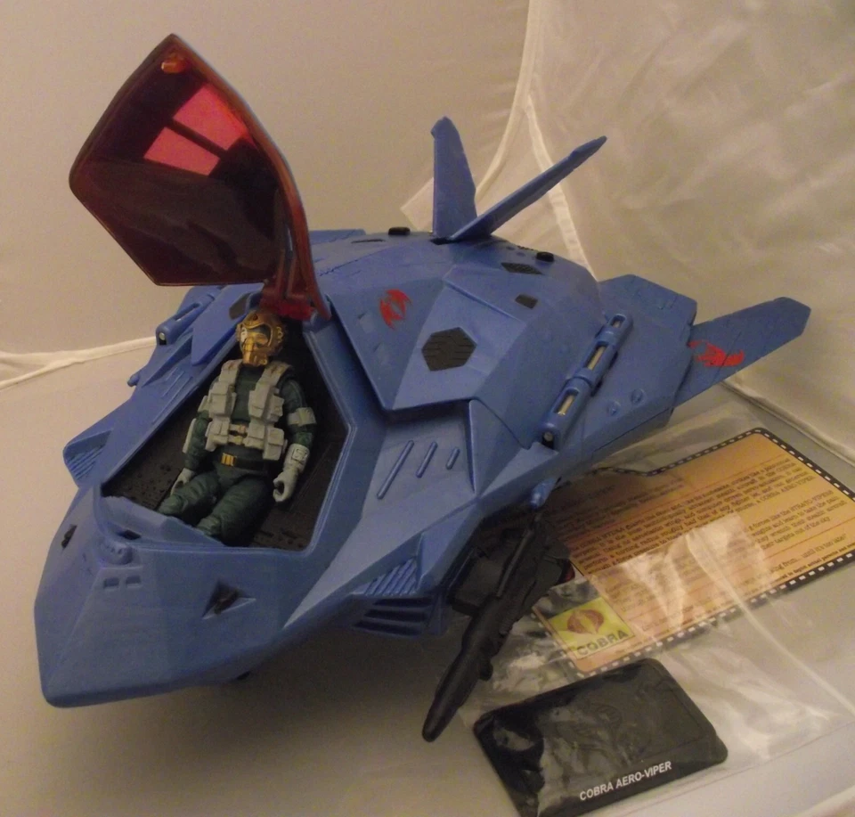 G.I. Joe Collector's Club Cobra Hydra y Cobra Aero-Viper - Faltan 2 misiles Foto 2 de 4
