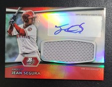 2012 Bowman Platinum Jean Segura RPA Patch Auto
