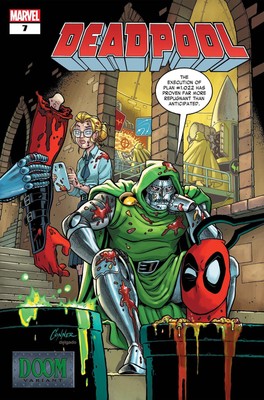 Deadpool #7 Amanda Conner Doom Var Marvel Comic Book CVR by Conner, Amanda B&B