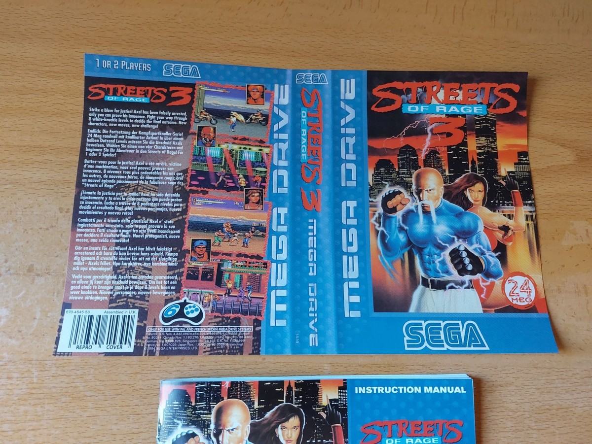 Streets of Rage 3 (Sega Mega Drive, 1994) | Compra online en eBay