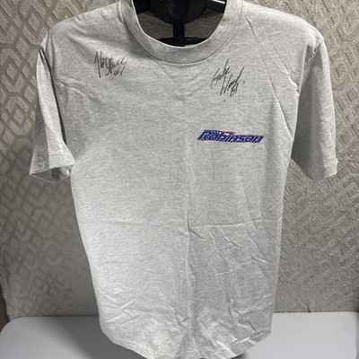 Robinson Racing BMX Vintage Men's T-Shirt With Autographs USA Bicycle