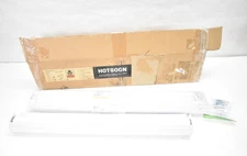 Hotsoon Light Filtering Zebra Roller Blinds 2 Pack 27" W x 48" H White Shades