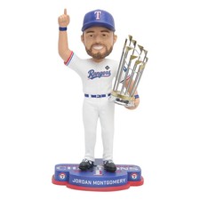 Jordan Montgomery Texas Rangers 2023 World Series Champions Bobblehead MLB