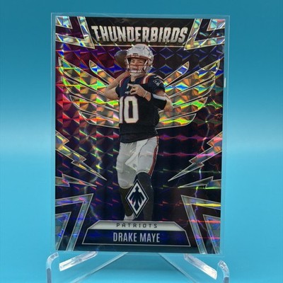 2025 Panini Phoenix - Thunderbirds Drake Maye #35 Silver Pyramids /299