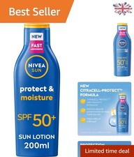 Vitamin C & Hyaluron Sun Lotion SPF 50+, 200ml - Fast-Absorbing Protection 59.95 per litre