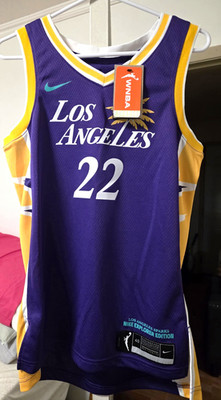 Nike Los Angeles Sparks #22 Brink WNBA Explorer Edition Jersey Size 40 Purple