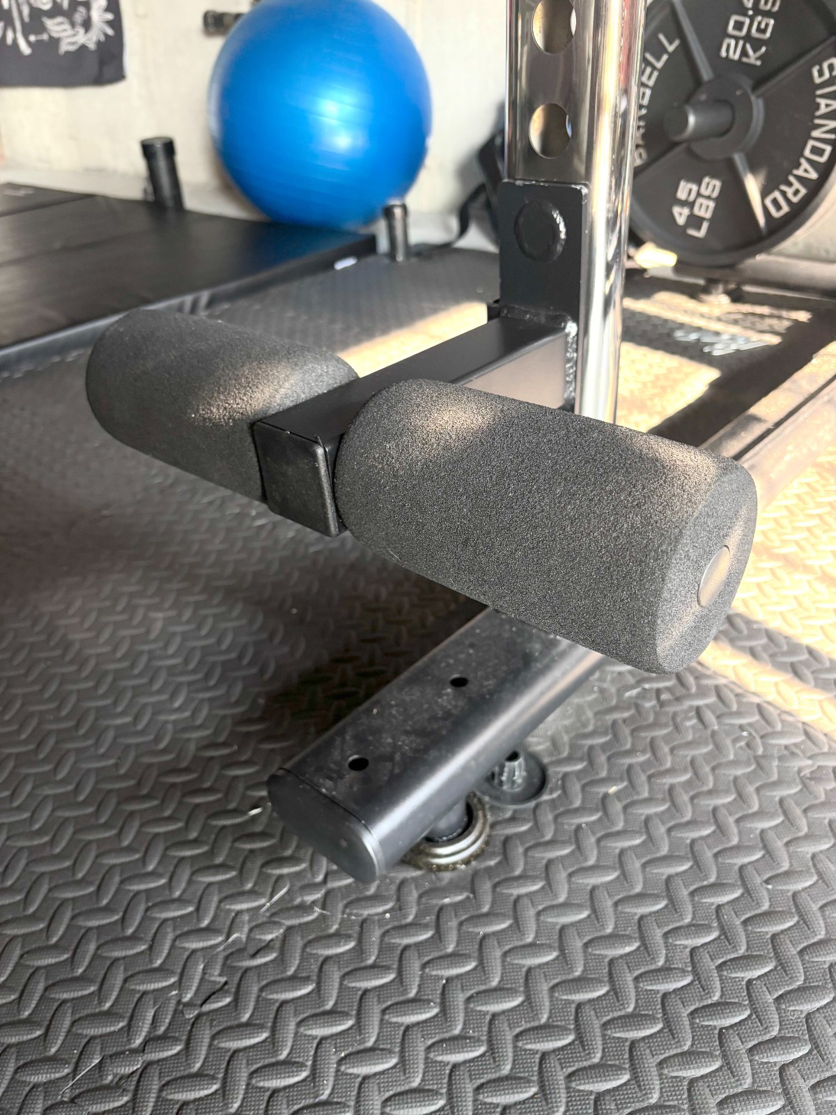Power Rack Attachment Universal Nordic Hamstring Curl Home Gym Plug n Play