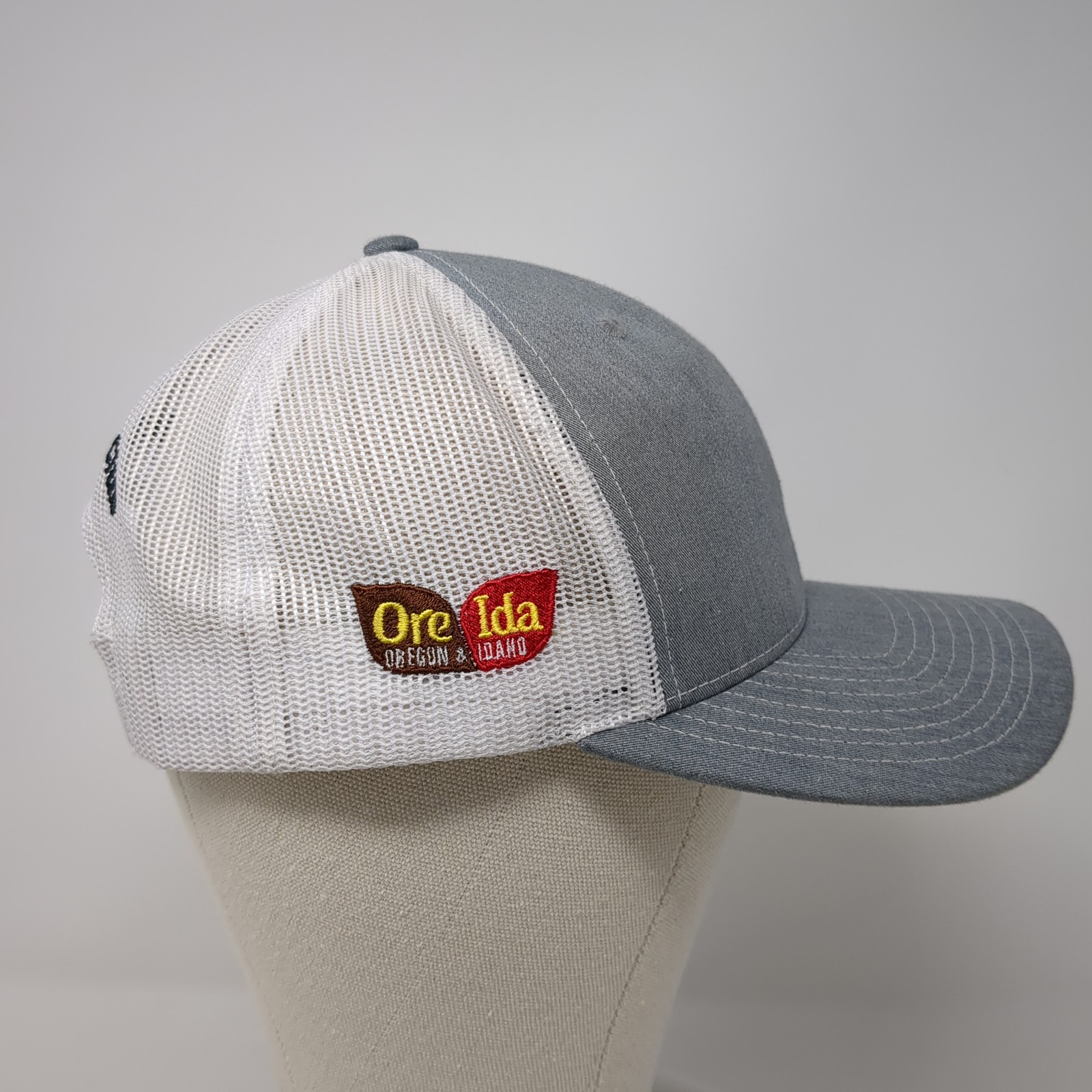 Simplot Ontario Snapback Trucker Hat Gray One Siz… - image 5