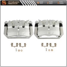 Front Pair For 07-13 ACURA MDX 2010 - 2013 ACURA ZDX Brake Calipers w/ Bracket