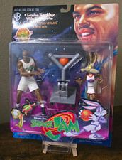 Playmates Space Jam Charles Barkley & Wile E. Coyote Set w/ Launcher Boxed