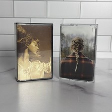 Taylor Swift - Lot of 2 Cassettes - Fearless Taylor's Version  Evermore - VG