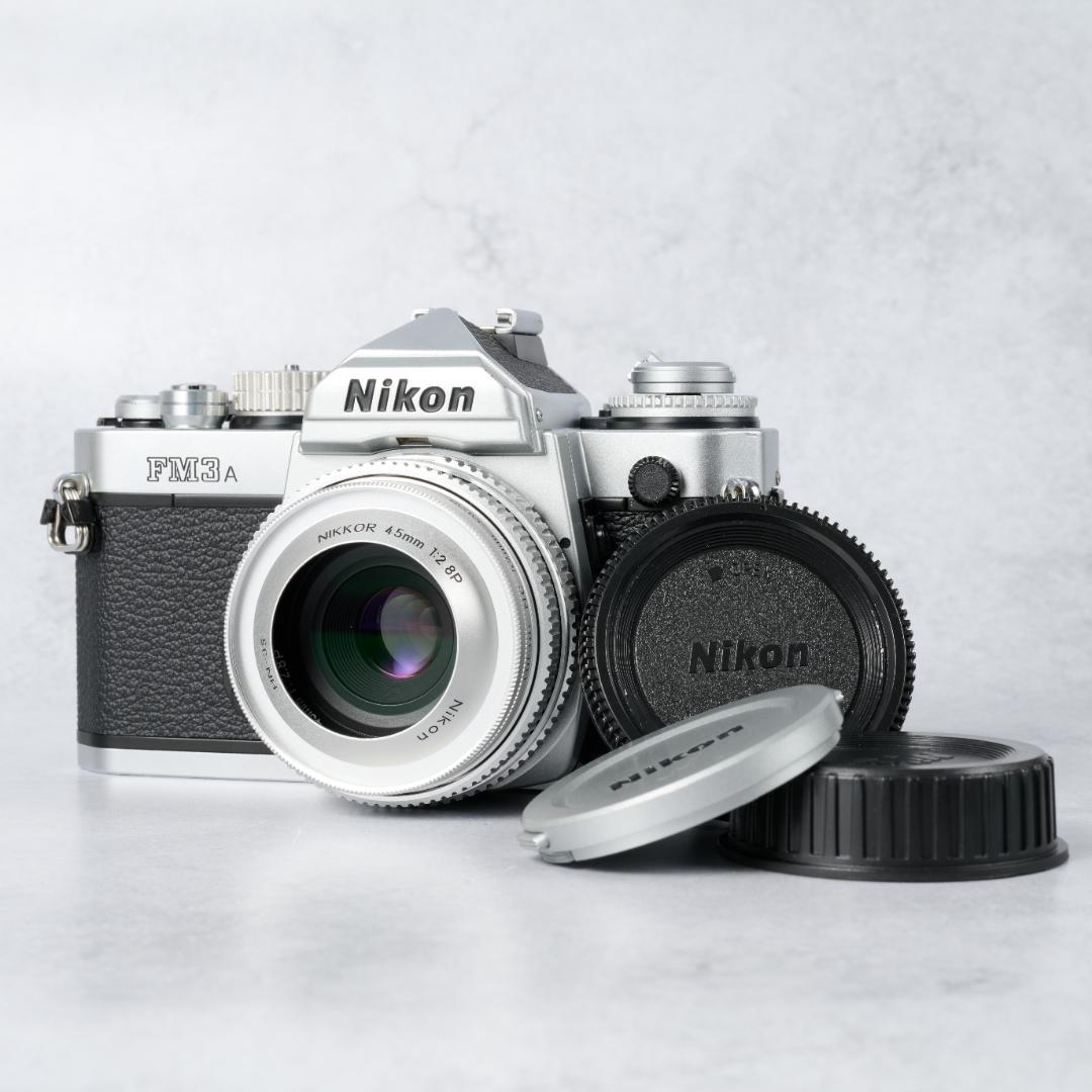綺麗 Nikon FM3A / Ai NIKKOR 45mm F2.8P Nikon FM3A w/ Ai Nikkor 45mm f/2.8P Lens Tested Serviced Excellent