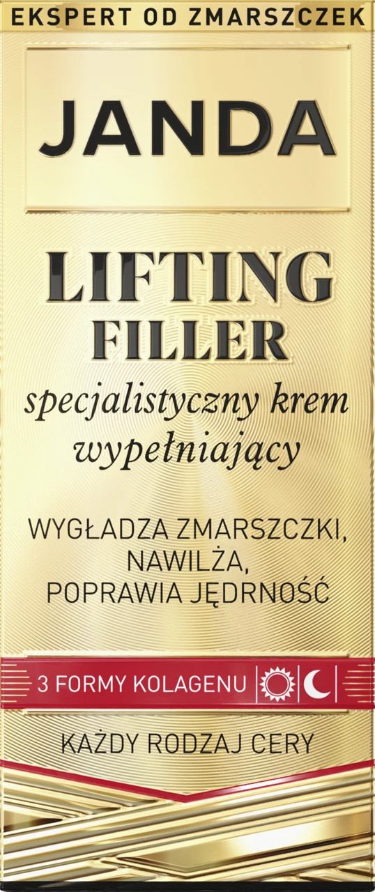 Janda Lifting Filler Cream Smooothing Wrinkles Moisturizing Firming Collagen