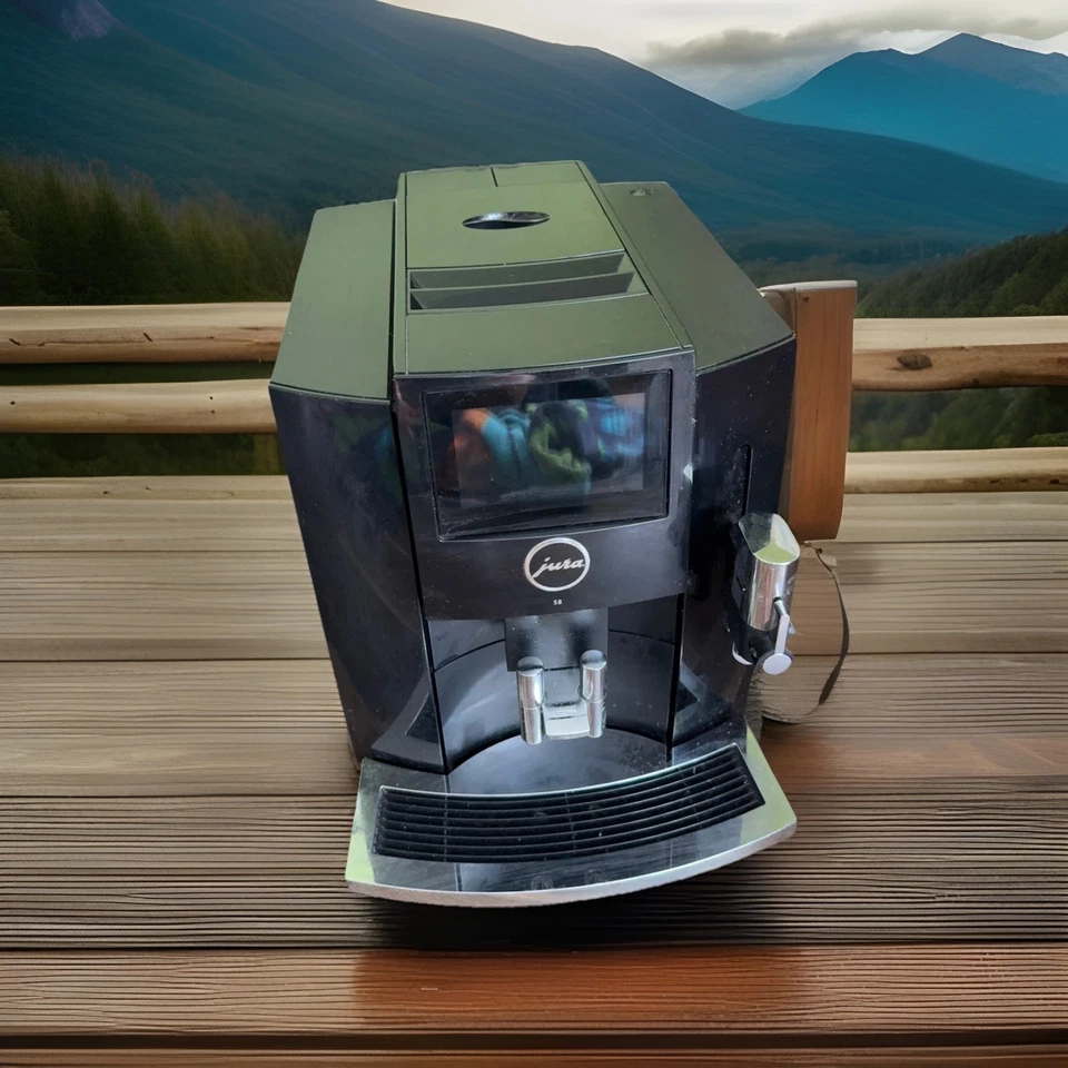 JURA S8 Kaffeevollautomat - Piano Black, Foto 1 von 2
