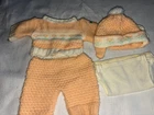 Vintage Cabbage Patch Kids/Doll Clothes Peach BBB Outfit (254)