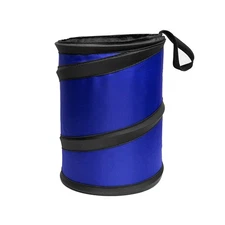 FH Group Automotive Waterproof Portable Collapsible Small Trash Can Garbage Cont