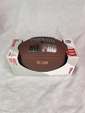 Wilson Silver Series NFL Football Official Size Double Laces Extra Grip All Pro