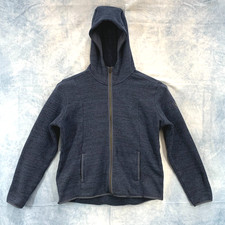 Kuhl Ascendyr Women's XL Blue Hooded Long Sleeve Fleece Full Zip