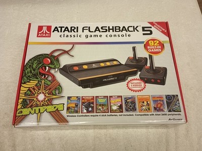 Atari Flashback 5 Classic Game Collector's Edition Console W/Wireless Controller