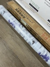 30' Decorative Privacy Adhesive-Free Static-Cling Window Film Treatment GW012