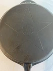 Vintage Lodge 4-in-1 Star Chicken Fryer Hinged Double Skillet Hammered