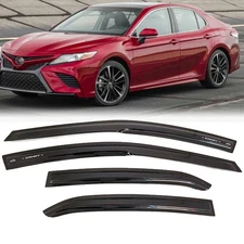 For 2018-2023 Toyota Camry 8th Gen JDM Mugen Style Window Visor Vent Rain Guards