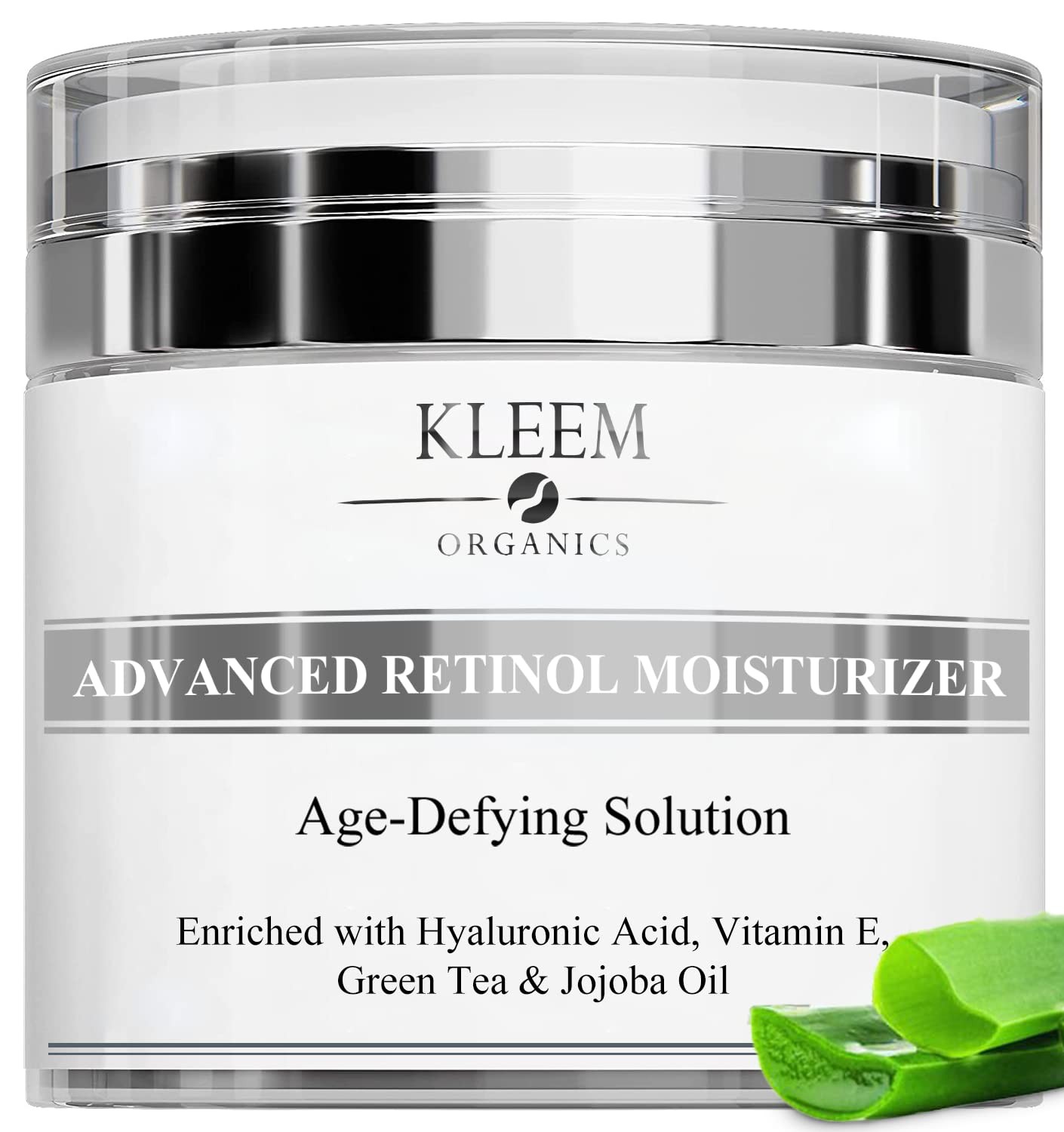 Crema Viso Idratante Antirughe con Acido Ialuronico Puro e Retinolo