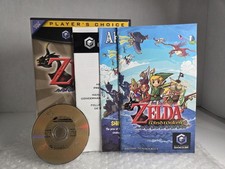 Zelda The Wind Waker Nintendo GameCube Wii 2003 Complete In Box CIB Tested Playe