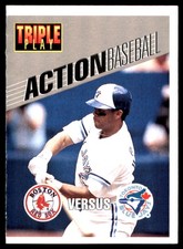 Red Sox vs Blue Jays 1993 Triple Play #13 MLB READ FREE SHIPPING AutographDen