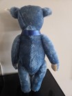  1994 Steiff Club 12" Blue Teddy Bear Growler 1908 Replica Stuffed Blau 420047 — photo 4