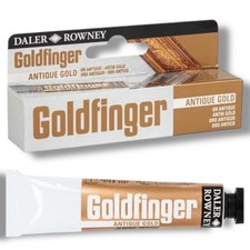 Paste Wax Antique Gold Goldfinger 22ml tube Wood Frame Frames Pictures Gilding