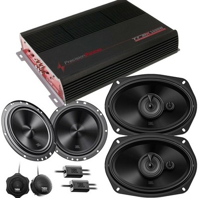 JBL 6''x9'' 560W 3-Way |  6.5'' 720W Component Speakers & TRAX4.1600 4CH Amplifier