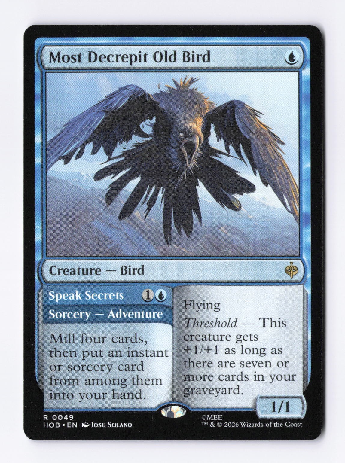 Most Decrepit Old Bird 0049 (R) MTG The Hobbit (HOB)