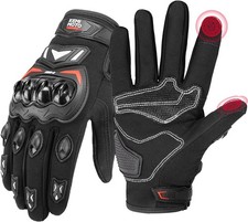 KEMIMOTO Men Motorcycle Gloves Touchscreen Off Road MTB