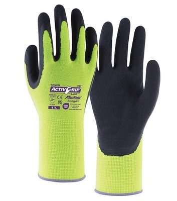 Towa 2427 Polyester-Feinstrickhandschuhe ActivGrip Lite 12-144 Paar Gr 7-11