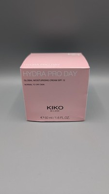 Kiko Hydra Pro Day Global Moisturizing Cream 50ml SPF15 With Vitamin E, ActiGlow