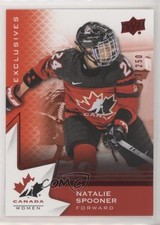 2020 Team Canada Juniors Women's WC Exclusives 223/250 Natalie Spooner #66 z6b