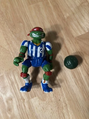 Vintage TMNT Shell Kickin' Raph Action Figure 1991 Teenage Mutant Ninja Turtles
