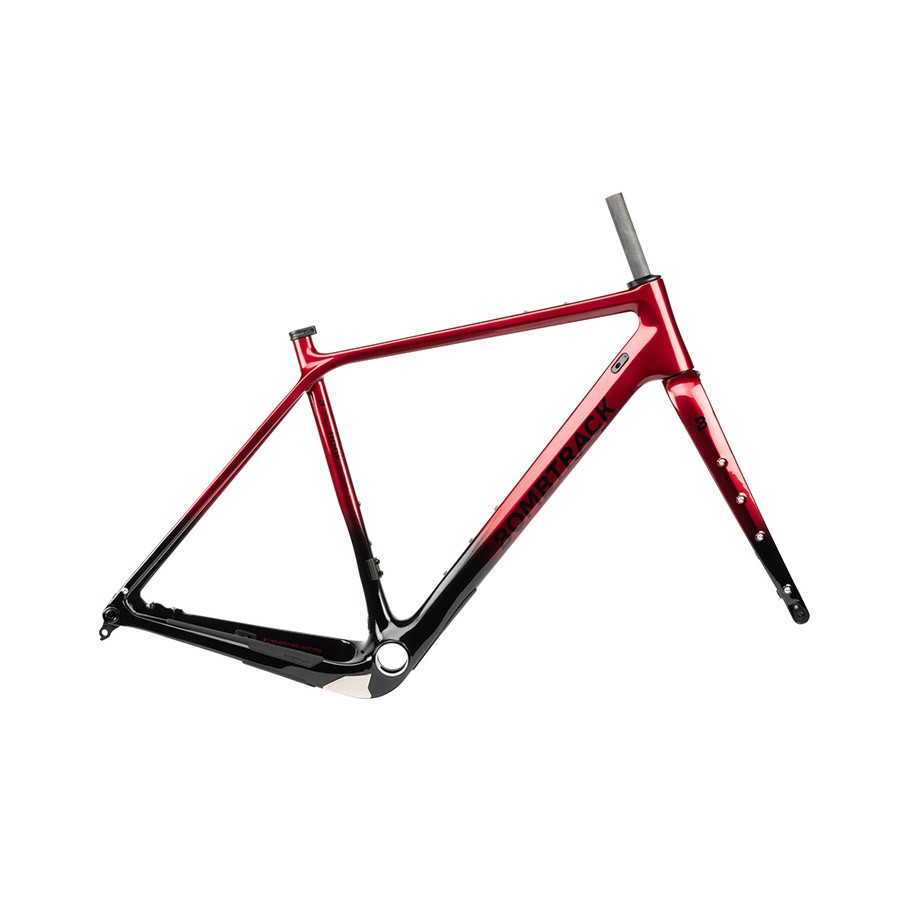 Bombtrack HOOK EXT C Road Frame - Toray T800 Carbon Metallic RedBlack 700C 263990₽