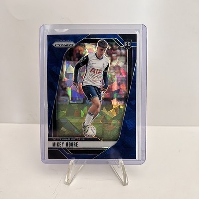 Panini Prizm Premier League 2024-2025 Mikey Moore RC Blue Cracked Ice /75 