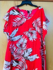 Emery Rose Dress Women’s plus size 1xl red beachie dress