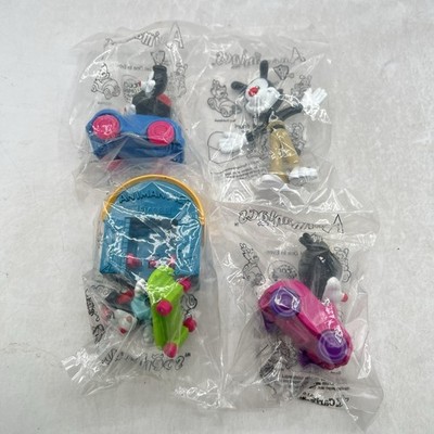 Hardees/Carl JR Warner Bros Kids Meal Animaniacs 1998 Complete Set of 4 Toys New