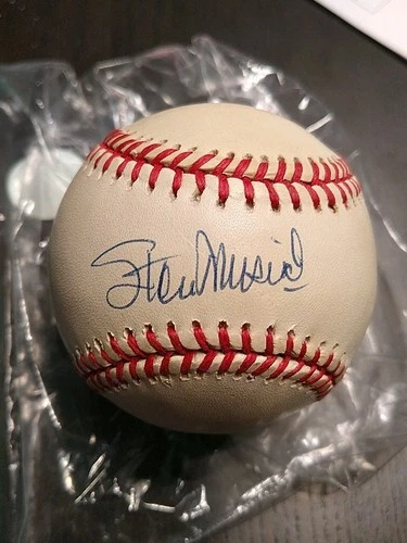 Stan Musial Autograph Official National League Baseball PSA DNA Cardinals 66370