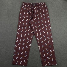 Polo Ralph Lauren Pajama Pants Mens Large Red Bear AOP Print Cotton Sleepwear