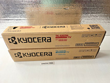 Kyocera TK-5207 Toner Cyan Magenta Lot 2 OEM NEW Sealed TK-5207C TK-5207M