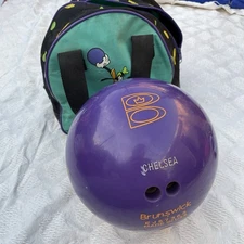 Disney GOOFY Brunswick Cosmic Bowling Ball Bag Approx 7 Lb Chelsea