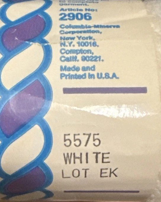 Columbia-Minerva Nantuk Hilo Bebé Orion Acrílico Blanco 1 Madeja Foto 3 de 3