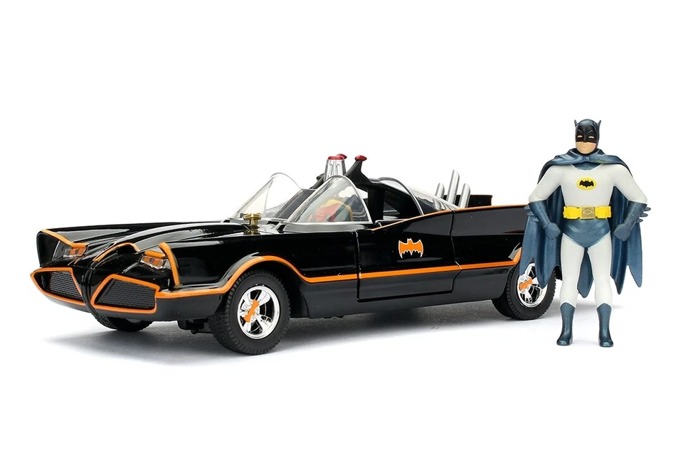 JADA Model Car Batman 1966 TV Series Batmobile 1:24 - Image 2 of 4