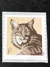 Scott#4672 /2012 1c Bobcat -Coil MNH S/A